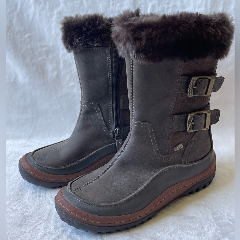 Merrell Decora  Chant Womens Leather Winter Waterproof Boots size 5 / 5.5